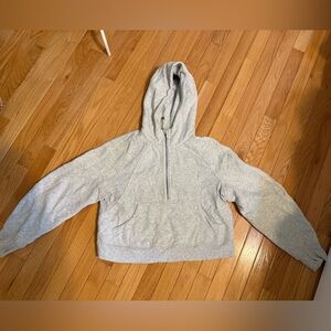 Lululemon cropped scuba hoodie